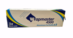 Wrapmaster Foil Refill Pack - 450mm - 18in.  x  3x90mt