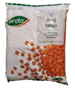 * FRZ  Diced Carrots - Ardo  x  2.5kg