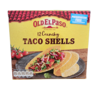 Old El Paso Crunchy Taco Shells  x  8 x 12 (96)